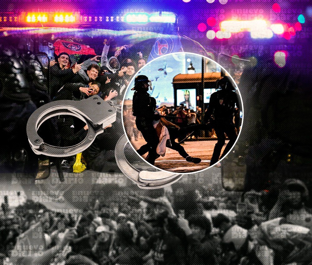 Disturbios por celebración del PSG dejan 416 detenidos y exponen presión sobre el operativo de seguridad en Francia