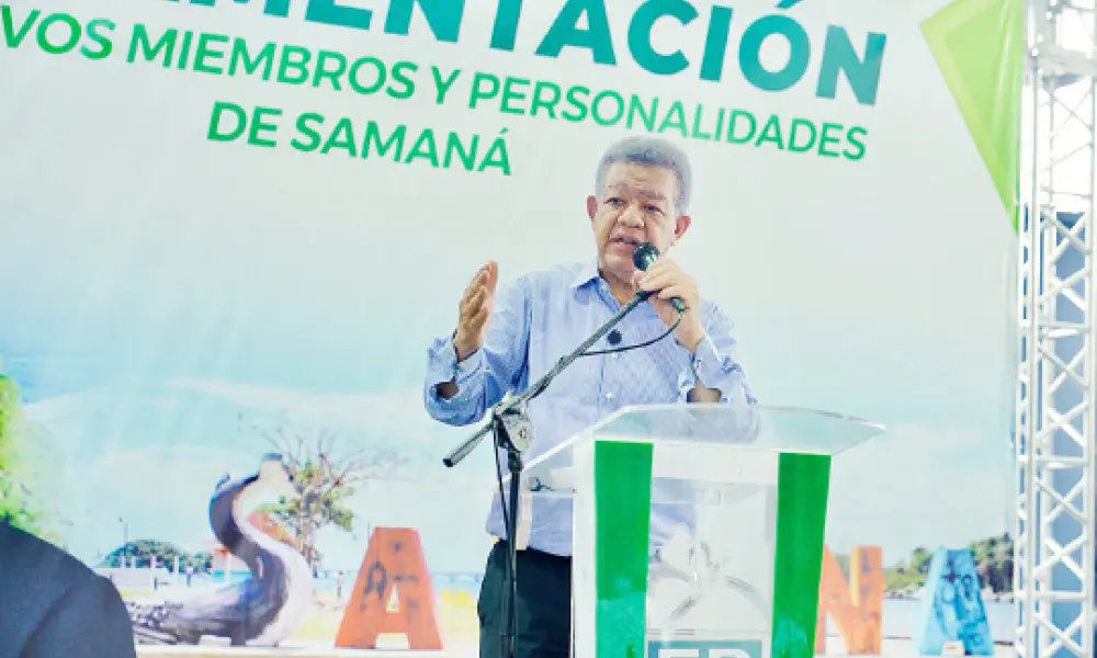 Leonel denuncia presiones oficiales para evitar asistencia a acto de Fuerza del Pueblo en Samaná