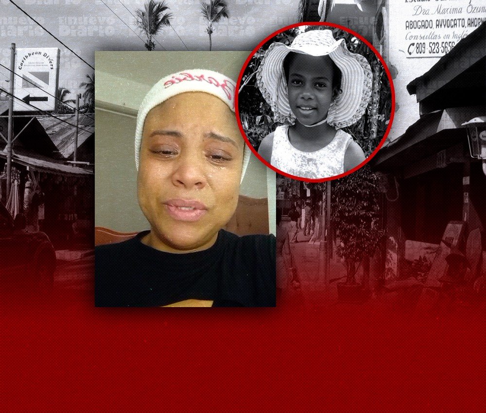 Madre de niña asesinada en Boca Chica pide a Abinader que intervenga por justicia