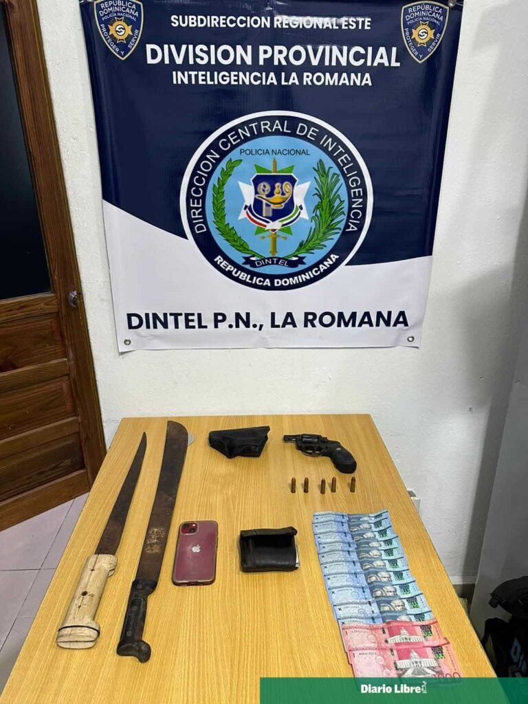 Allanamientos en La Romana dejan un detenido y evidencian persistencia de armas ilegales