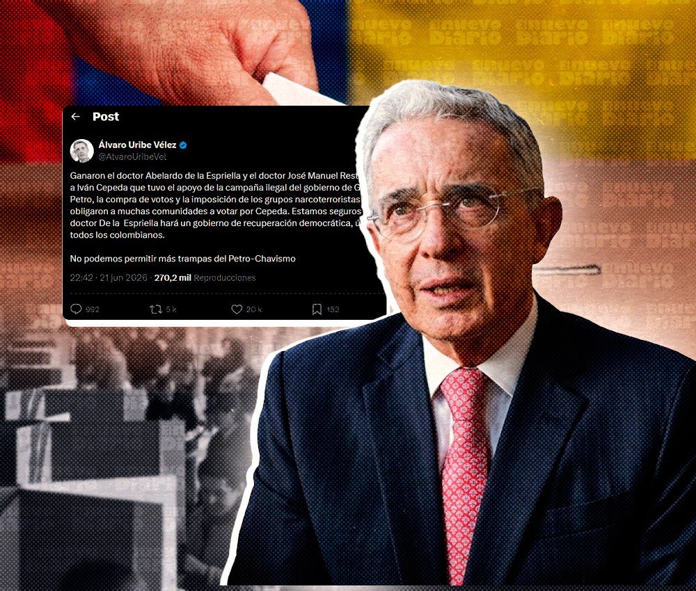 Ventaja ajustada de De la Espriella desata cruce de denuncias y reclamos de vigilancia electoral en Colombia