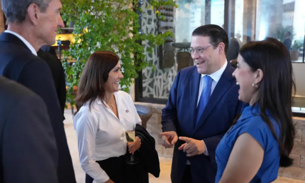 Sanz Lovatón expone al cuerpo diplomático las oportunidades de inversión y comercio en República Dominicana