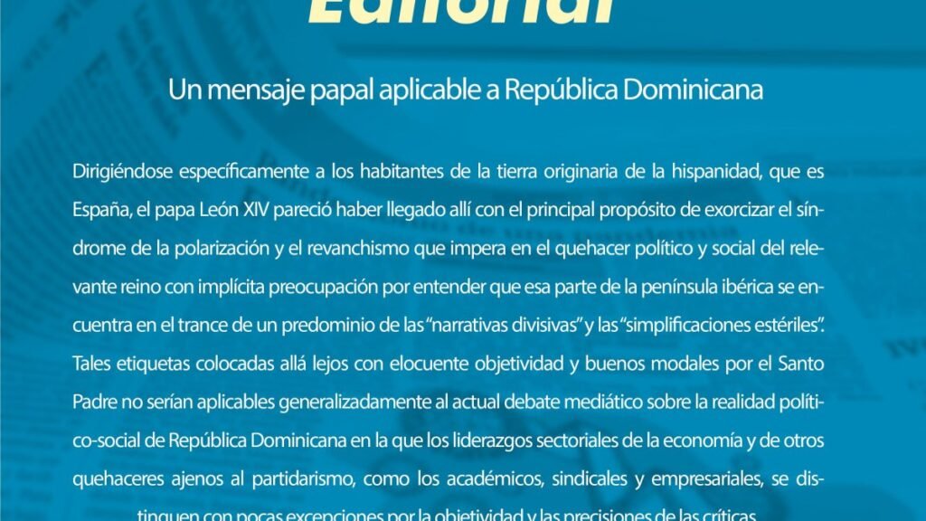 Editorial reconoce que las críticas al poder descansan en datos y reclama respuestas verificables