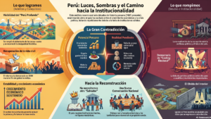 Perú: la deuda de institucionalidad que dejaron décadas de promesas y crisis