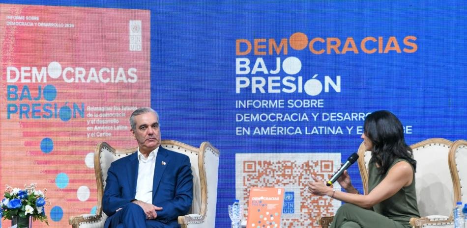 Abinader defiende en foro del PNUD la ausencia de polarización y resalta su gestión