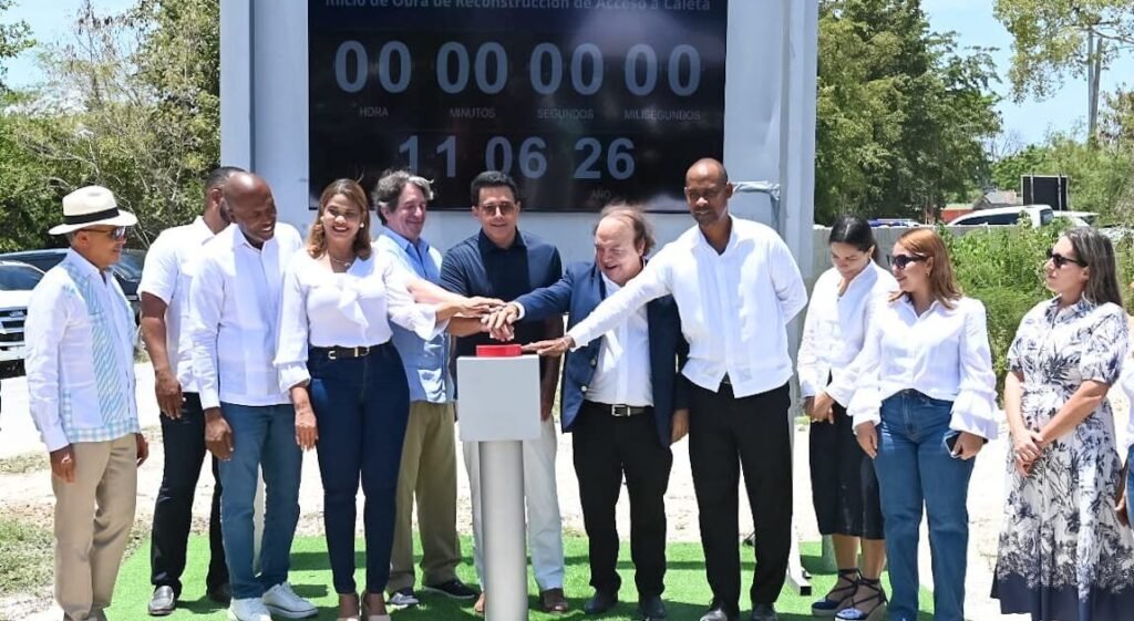 Comienzan los trabajos por RD$264 millones para el acceso a playa Caleta, en La Romana