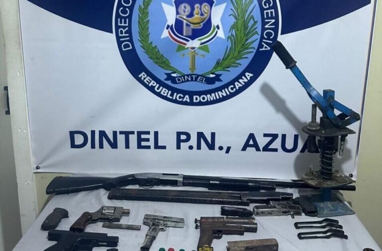 Arsenal ocupado en Azua y tiroteo con heridos en SDE reavivan alerta sobre seguridad ciudadana