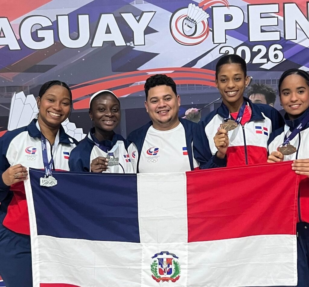 RD suma plata y bronce en el Paraguay Open y vuelve la presión por un apoyo sostenido al bádminton