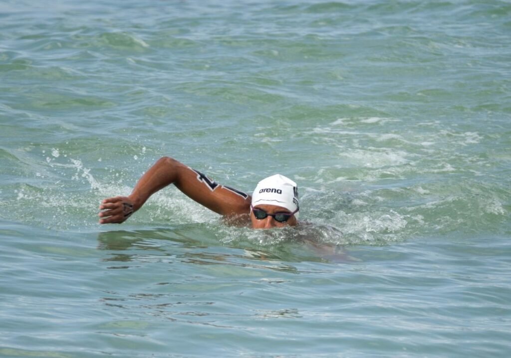 Strehlke gana el oro en aguas abiertas y el podio queda lejos de República Dominicana en Santo Domingo 2026