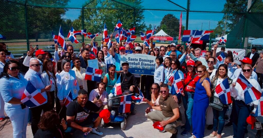 Toronto abre el Santo Domingo Baseball Diamond y reconoce una década de esfuerzo dominicano