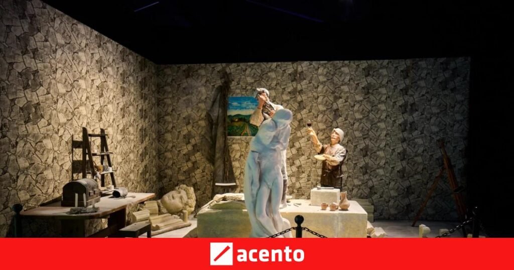 Santiago acoge una inmersión sobre Miguel Ángel hecha de réplicas, proyecciones y recreaciones