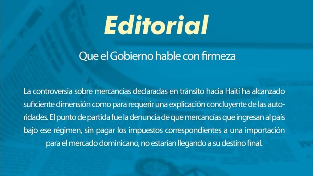 Mercancías en tránsito abren presión sobre el Gobierno por una explicación verificable
