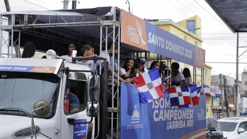 República Dominicana celebra en caravana sus 150 medallas y mantiene la presión por sostener el logro