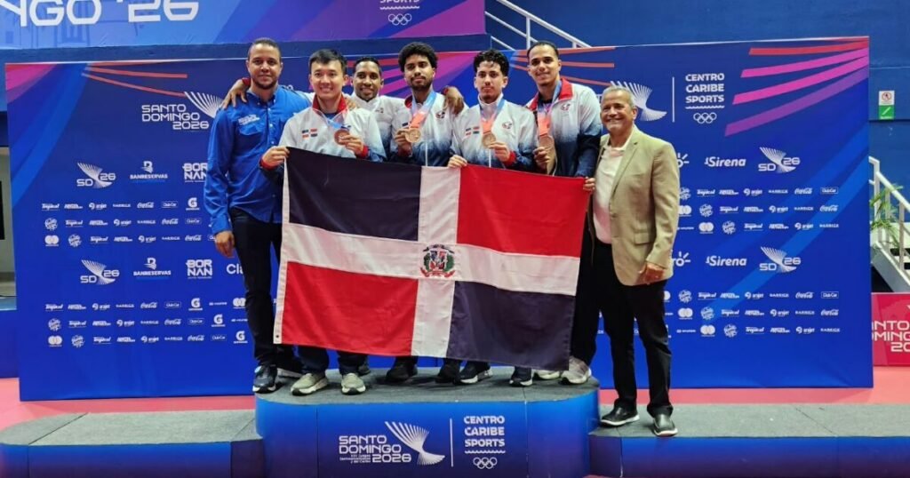 República Dominicana añade dos bronces en Santo Domingo 2026 y sigue en el podio