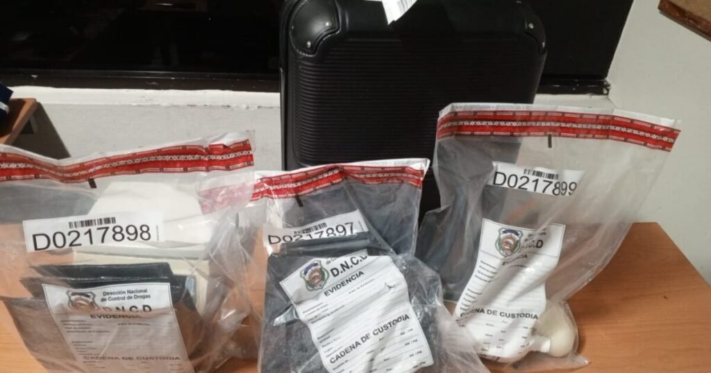 Decomiso de cinco kilos en el AILA reactiva alerta sobre redes que burlan controles y obliga a rendir cuentas